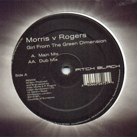 Andy Morris - Girl From The Green Dimension - Used Vinyl Record 12" image 3