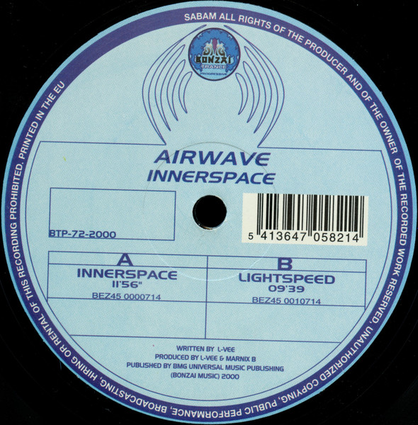 Airwave - Innerspace - Used Vinyl Record 12" image 4