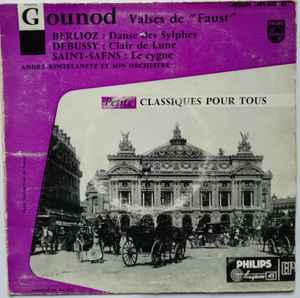 Charles Gounod - Valses De "Faust" / Danses Des Sylphes / Clair De Lu image 1