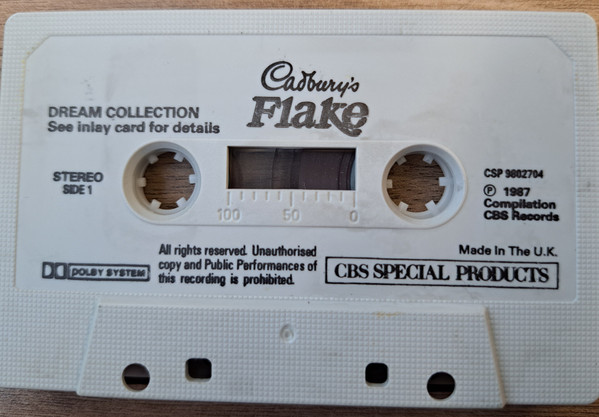 Various - Cadbury's Flake Dream Collection - Used Cassette image 3