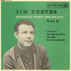 Jim Reeves - Songs To Warm The Heart Vol.2 - Used Vinyl Record 7" image 1