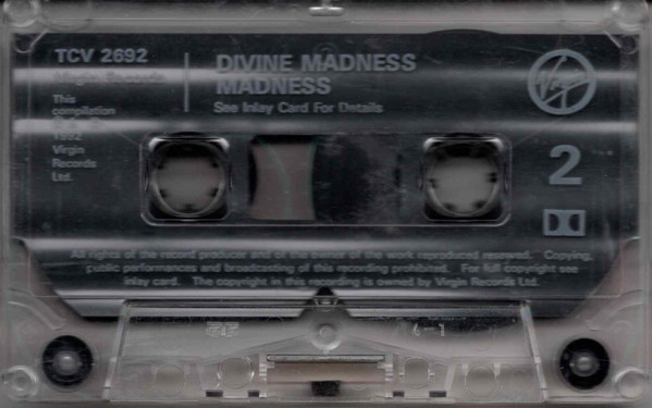 Madness - Divine - Used Cassette image 7