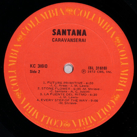 Santana - Caravanserai - Used Vinyl Record image 4