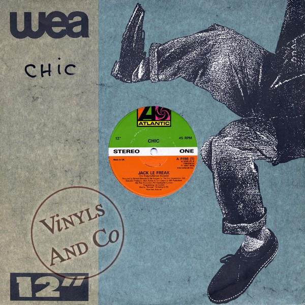 Chic - Jack Le Freak - Used Vinyl Record 12" image 3