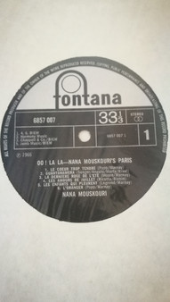 Nana Mouskouri - Oo! La La 'S Paris - Used Vinyl Record image 3