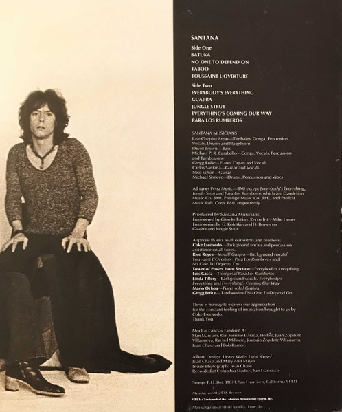 Santana - 3 - Used Vinyl Record image 6