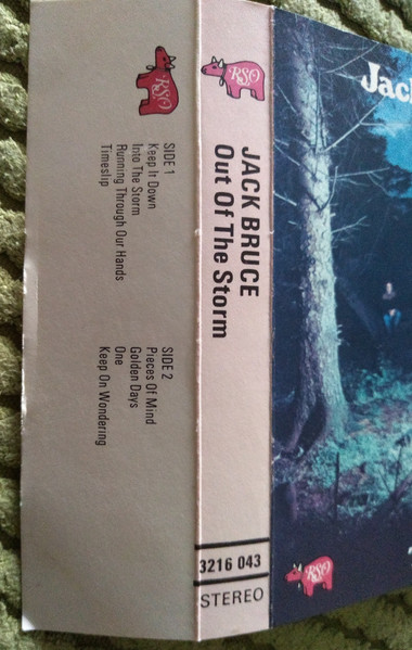 Jack Bruce - Out Of The Storm - Used Cassette image 4