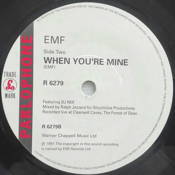 EMF - I Believe - Used Vinyl Record 7" image 4