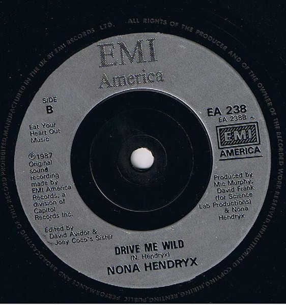 Nona Hendryx - Baby Go-Go - Used Vinyl Record 7" image 4