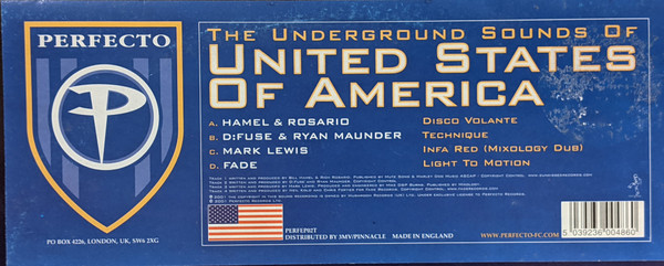 Various - Underground Sounds Of United States Of America - Used Vinyl image 3