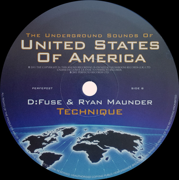 Various - Underground Sounds Of United States Of America - Used Vinyl image 5