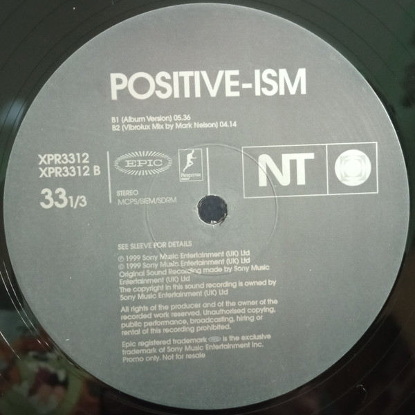 NT - Positive-ism - Used Vinyl Record 12" image 6