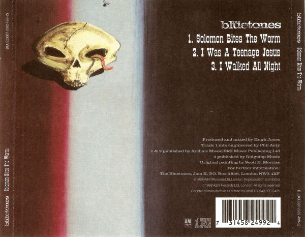 Bluetones - Solomon Bites The Worm - Used CD image 3
