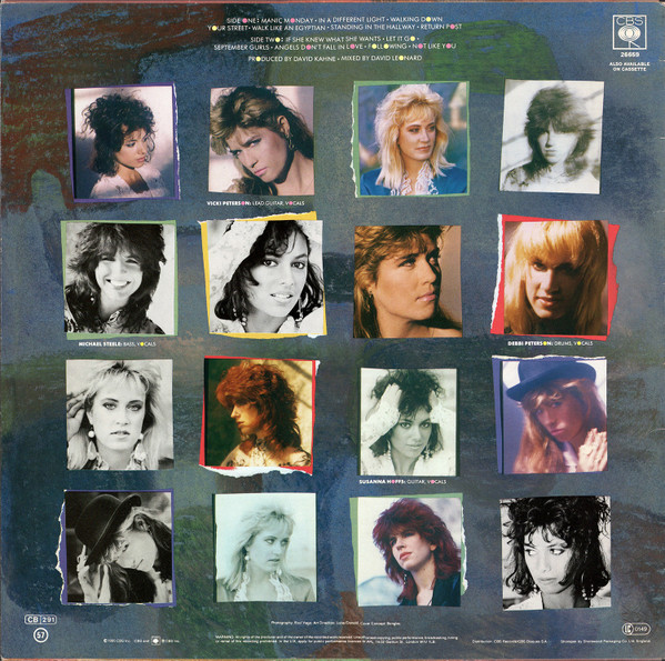 Bangles - Different Light - Used Vinyl Record image 2