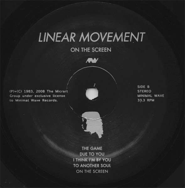Linear Movement - On The Screen - Vinyl Record image 4