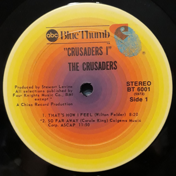 Crusaders - Crusaders 1 - Used Vinyl Record image 5
