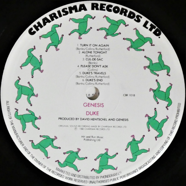 Genesis - Duke - Used Vinyl Record image 5