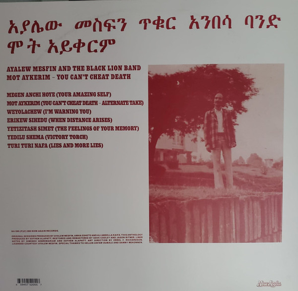 Ayalew Mesfin - Mot Aykerim (You Can't Cheat Death) - Vinyl Record image 2