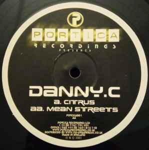 Danny C - Citrus / Mean Streets - Used Vinyl Record 12" image 1