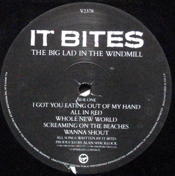 It Bites - Big Lad In The Windmill - Used Vinyl Record image 3