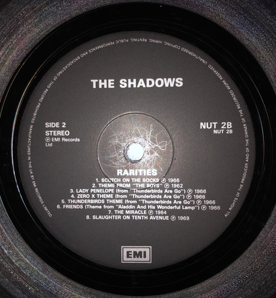 Shadows - Rarities - Used Vinyl Record image 4