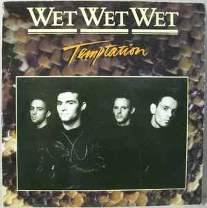 Wet Wet Wet - Temptation - Used Vinyl Record 12" image 1