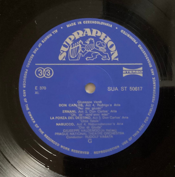 Gaetano Donizetti - Italian Arias - Used Vinyl Record image 4