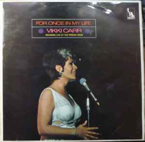Vikki Carr - For Once In My Life - Used Vinyl Record image 1