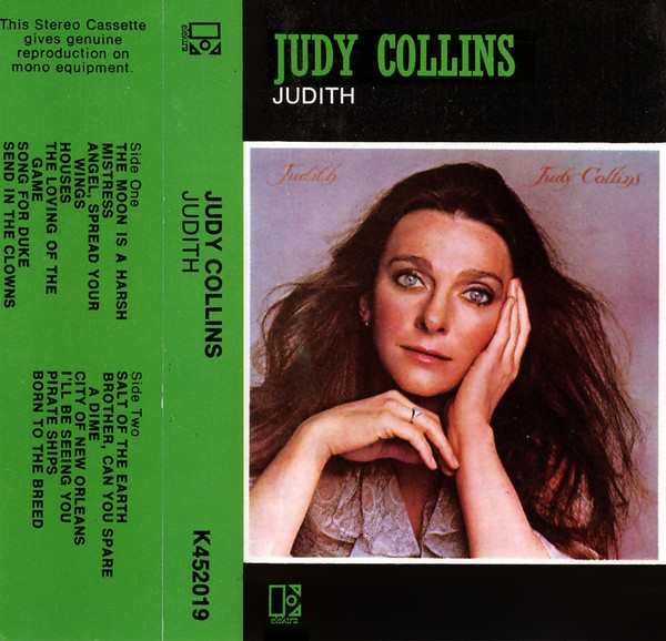 Judy Collins - Judith - Used Cassette image 5