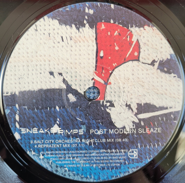 Sneaker Pimps - Post Modern Sleaze - Used Vinyl Record 12" image 3