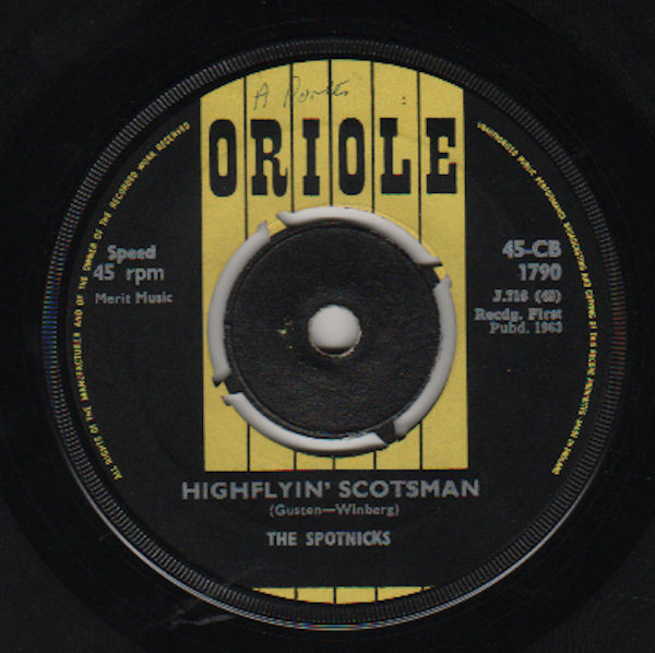 Spotnicks - Hava Nagila - Used Vinyl Record 7" image 2