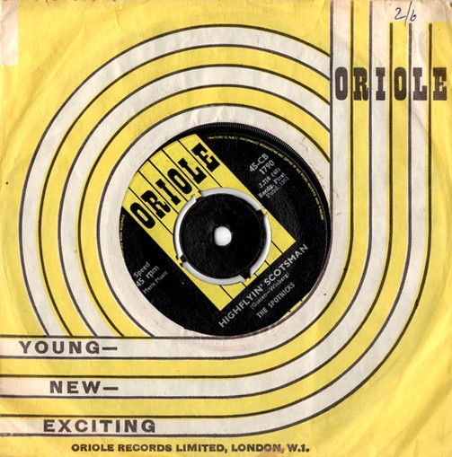 Spotnicks - Hava Nagila - Used Vinyl Record 7" image 4