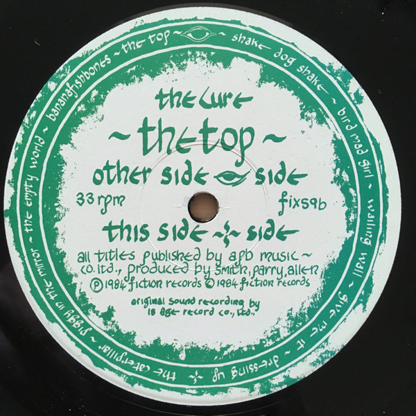 Cure - Top - Used Vinyl Record image 4