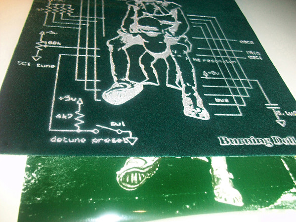 Emily And The Toxic - Burning Doll - Vinyl Record 12" image 5