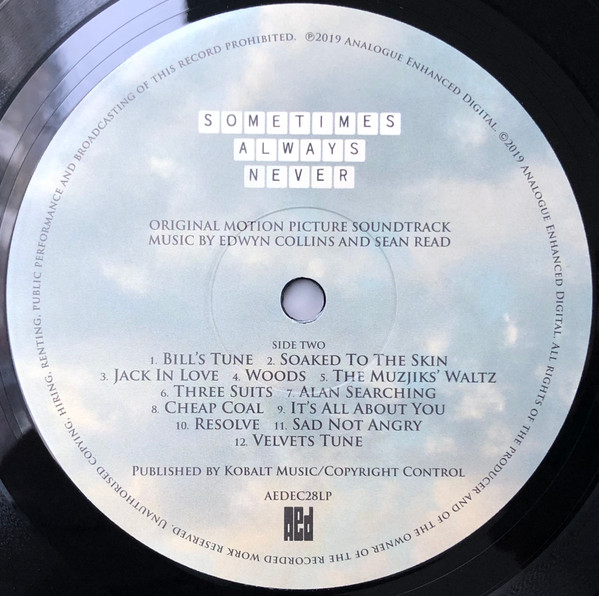 Edwyn Collins - Sometimes Always Never: Original Motion Picture Sound image 4
