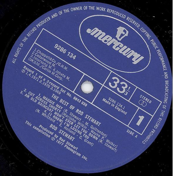 Rod Stewart - Best Of - Used Vinyl Record image 4