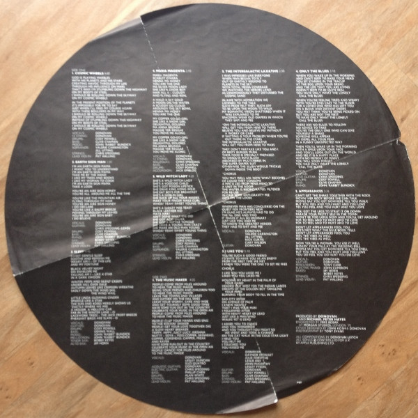 Donovan - Cosmic Wheels - Used Vinyl Record image 10