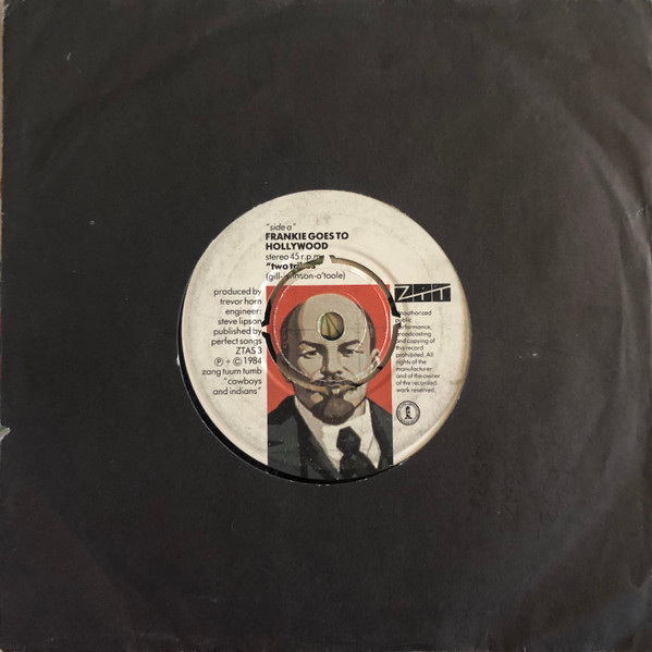 Frankie Goes To Holl - Two Tribes - Used Vinyl Record 7" image 2