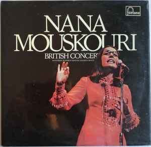 Nana Mouskouri - British Concert - Used Vinyl Record image 1