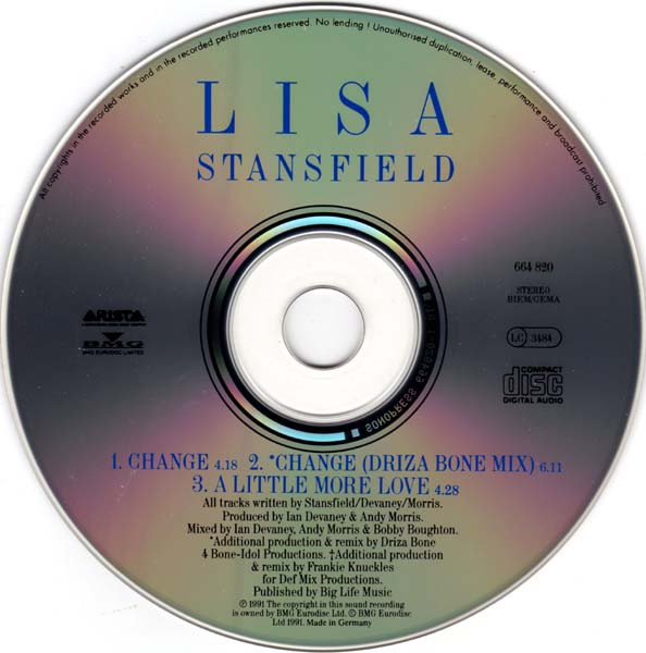 Lisa Stansfield - Change - Used CD image 4