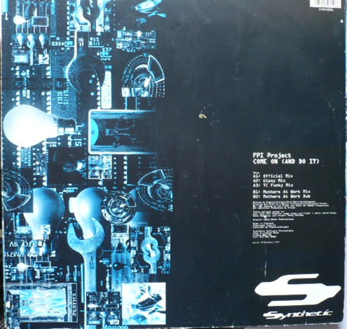 FPI Project - Come On (And Do It) - Used Vinyl Record 12" image 4