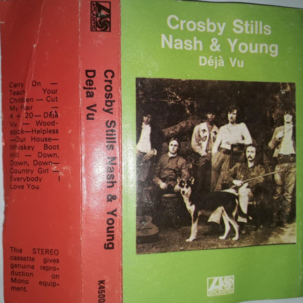 Crosby - Deja Vu - Used Cassette image 2
