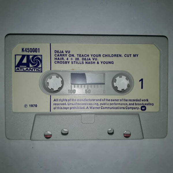 Crosby - Deja Vu - Used Cassette image 3