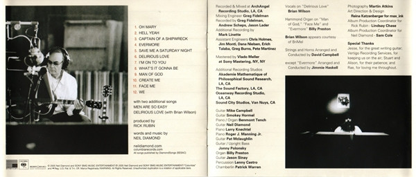 Neil Diamond - 12 Songs - Used CD image 20