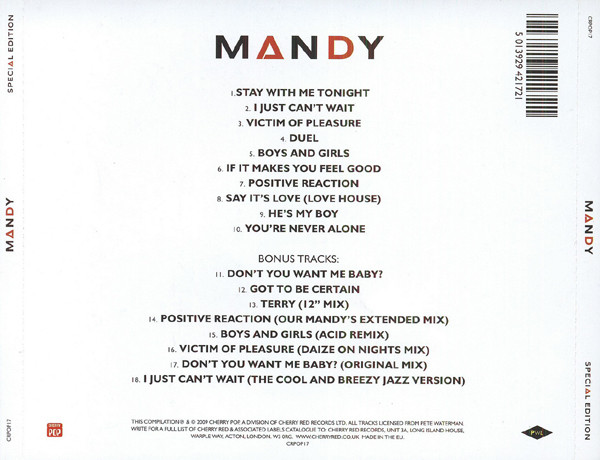 Mandy Smith - Mandy - CD image 15