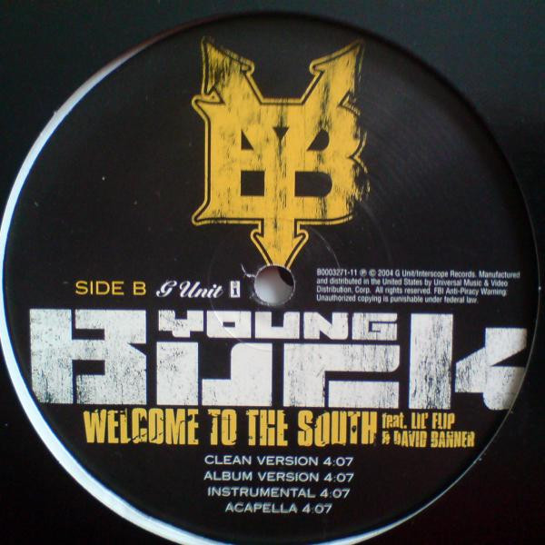 Young Buck - Let Me In / Welcome To The South - Used Vinyl Record 12" image 2