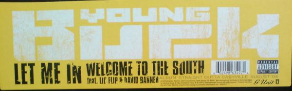 Young Buck - Let Me In / Welcome To The South - Used Vinyl Record 12" image 3
