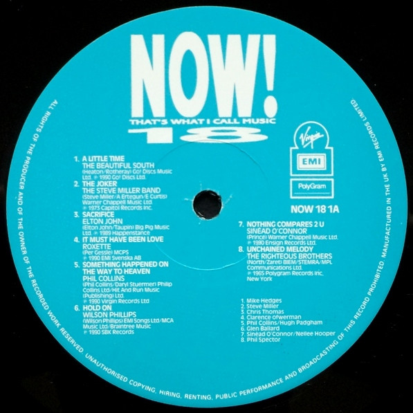 Various - Now That's What I Call Music! 18 - Used Vinyl Record image 4