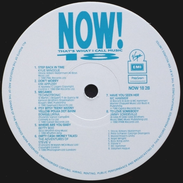 Various - Now That's What I Call Music! 18 - Used Vinyl Record image 7