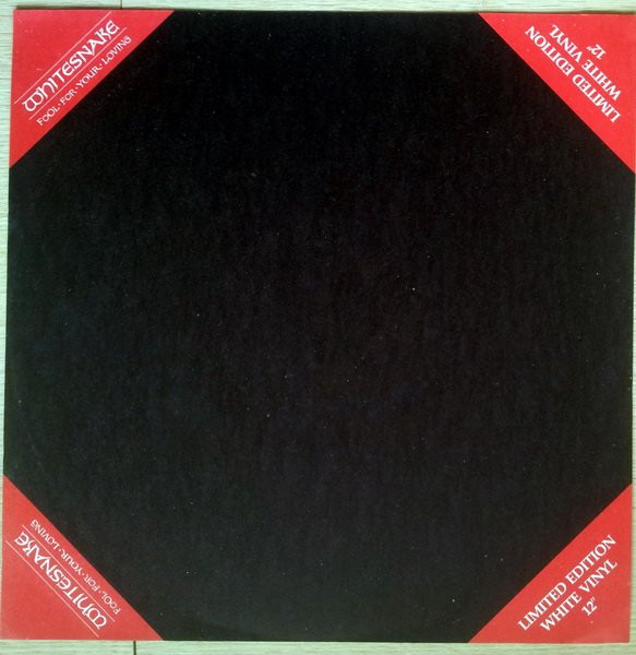 Whitesnake - Fool For Your Loving - Used Vinyl Record 12" image 2